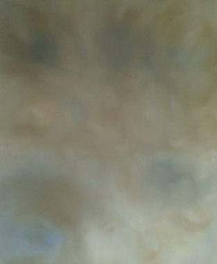 heiter bis wolkig, Öl/Leinwand 100 x 120 cm